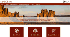 Desktop Screenshot of earthchem.org